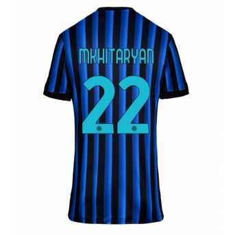 Billige Fotballdrakt Inter Milan Henrikh Mkhitaryan #22 Replika Hjemmedrakt Dame 2025-26 Kortermet